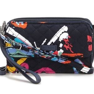 Vera Bradley Iconic All In One Crossbody Wristlet